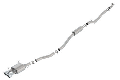 10th Gen Honda Civic Si 1.5T 4-Door Sedan Cat-back Exhaust System