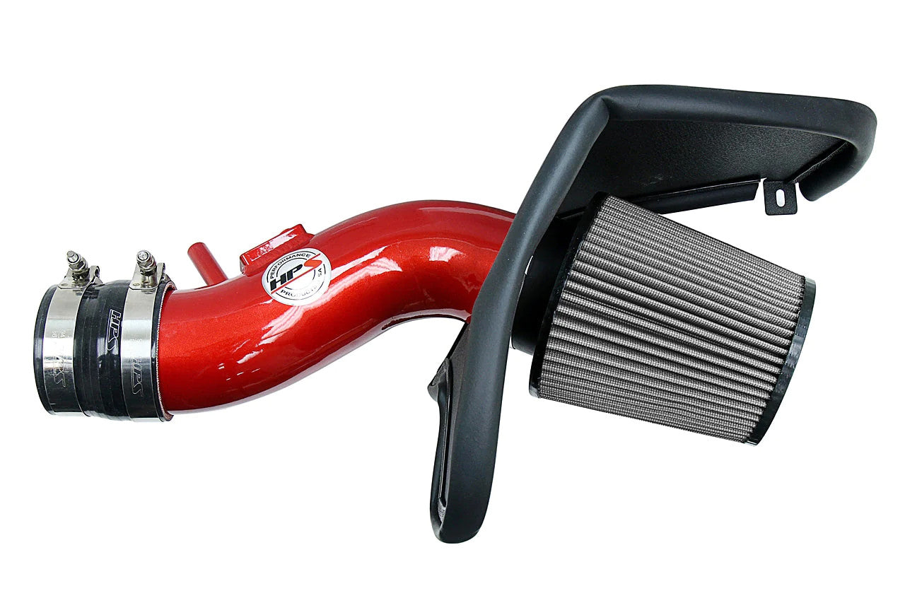 HPS Shortram Air Intake Kit 2017-2025 Honda Ridgeline/Passport 3.5L V6, Includes Heat Shield