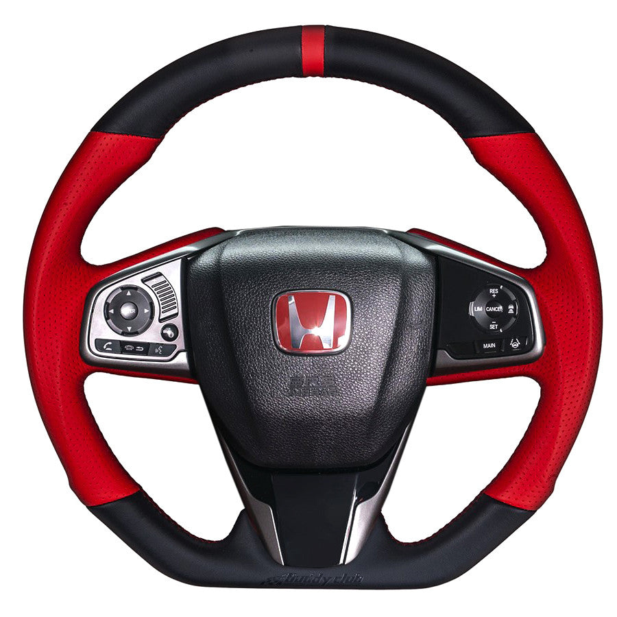 Buddy Club Time Attack Edition Sport Steering Wheel (Leather)