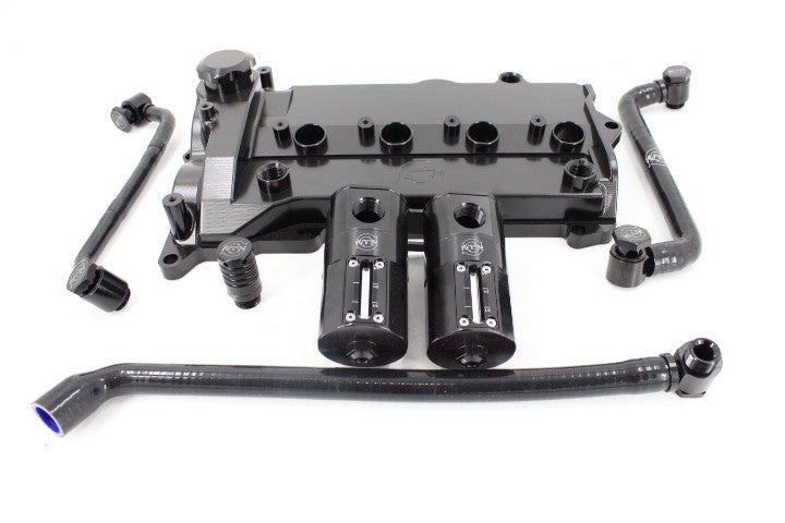 VTT 10th Gen, 11th Gen Civic/ Integra L15  Billet Valve cover, and Dual Catch can kit