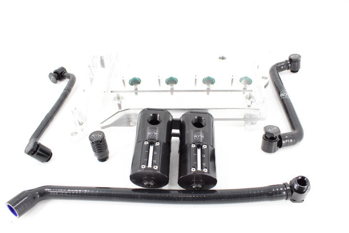 VTT 10th Gen, 11th Gen Civic/ Integra L15  Billet Valve cover, and Dual Catch can kit - 0