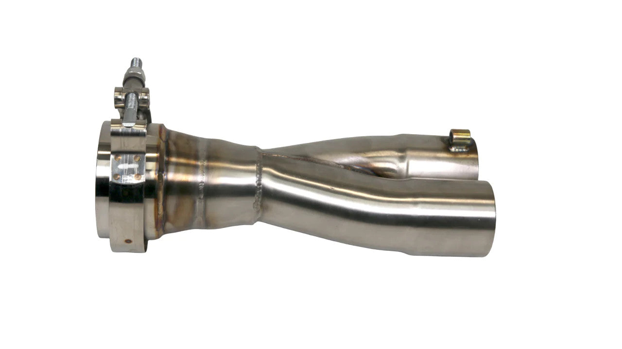 PLM K-Series K20 Civic Si FG Header with 3" V-band Collector