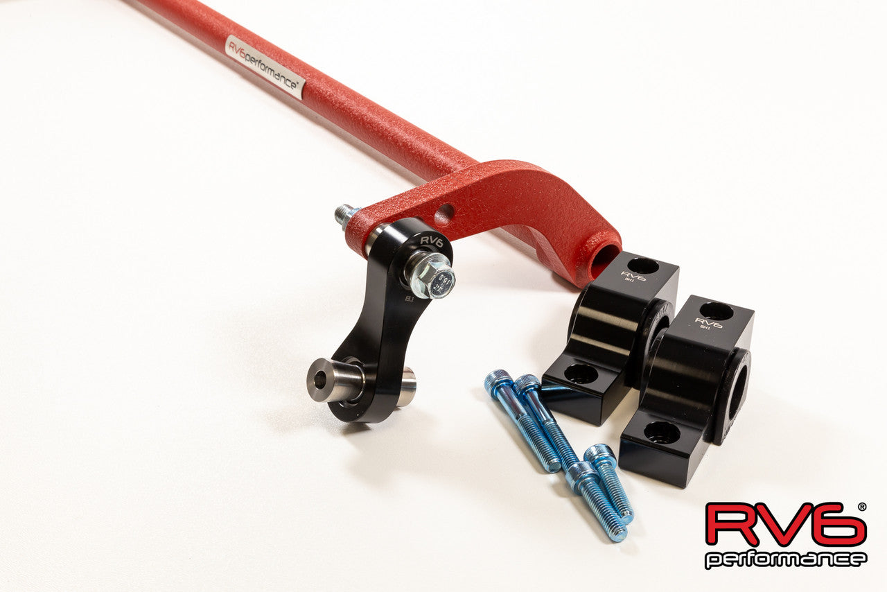 RV6 17+ Civic Type-R 2.0T FK8/FL5 Adjustable Chromoly Rear Sway Bar With Billet Endlinks - 0