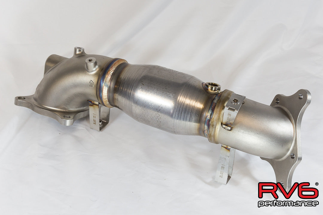 RV6™ High Temp Catted Downpipe for 10th Gen Honda Civic Type-R 2.0T FK8