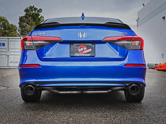 aFe POWER Takeda Exhaust - Blue Flame Tips