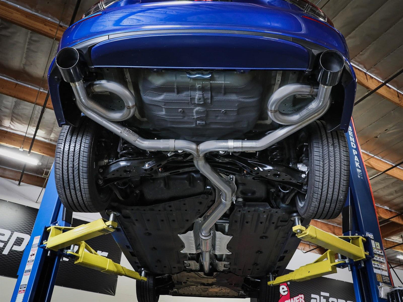 aFe POWER Takeda Exhaust - Blue Flame Tips - 0