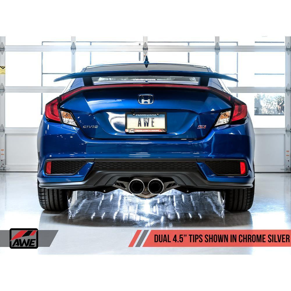 AWE Tuning Track Edition Exhaust | 10th Gen Honda Civic Si Dual Tips