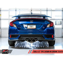 AWE Tuning Track Edition Exhaust | 10th Gen Honda Civic Si Dual Tips-3