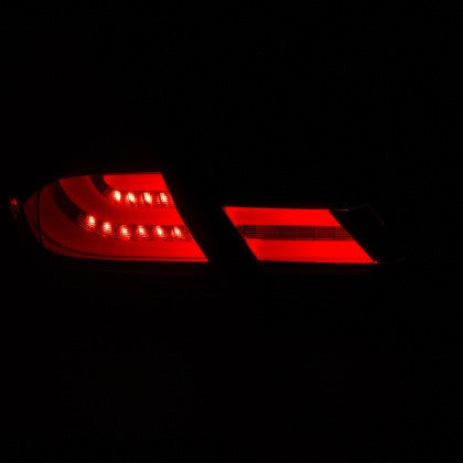 Anzo 2013-2015 Honda Civic LED Tail Lights Black