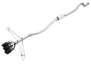 AWE Track Edition Exhaust for 10th Gen Civic Si Coupe / Sedan (includes Front Pipe) - Triple Diamond Black Tips-1