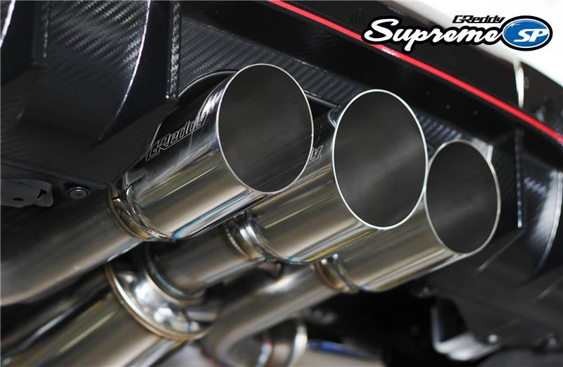 10th Gen HONDA CIVIC TYPE-R GREDDY SUPREME SP EXHAUST; 3-TIP VERSION