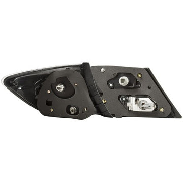 Anzo 2013-2015 Honda Civic LED Tail Lights Black - 0