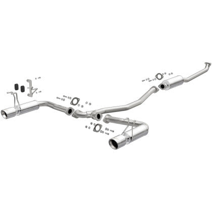 MAGNAFLOW STREET SERIES CAT-BACK EXHAUST W/ POLISHED TIPS