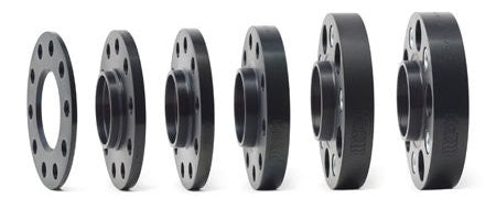 H&R TRACK+ DRM WHEEL SPACER PAIR, BLACK, 20MM (5X120, 14X1.5, BORE: 64.1), W/ STUDS