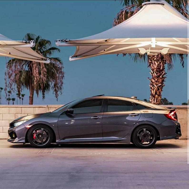Jets Vinyl 10th Gen Honda Civic Window Chrome Delete Kit