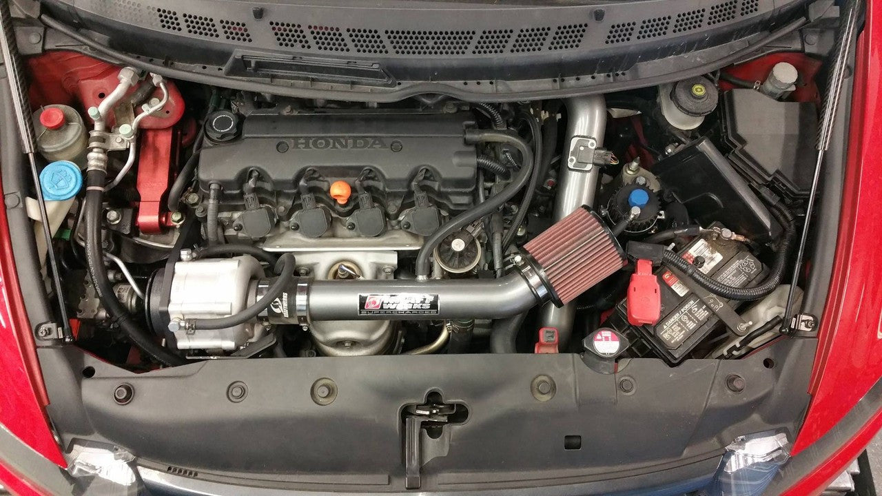 Kraftwerks 8th Gen Civic R18 Supercharger System w/o Tuning