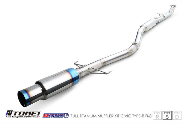 TOMEI EXPREME-TI TITANIUM EXHAUST: CIVIC TYPE R FK8 (TYPE-S STYLE)
