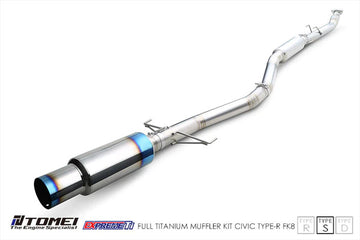 TOMEI EXPREME-TI TITANIUM EXHAUST: CIVIC TYPE R FK8 (TYPE-S STYLE)