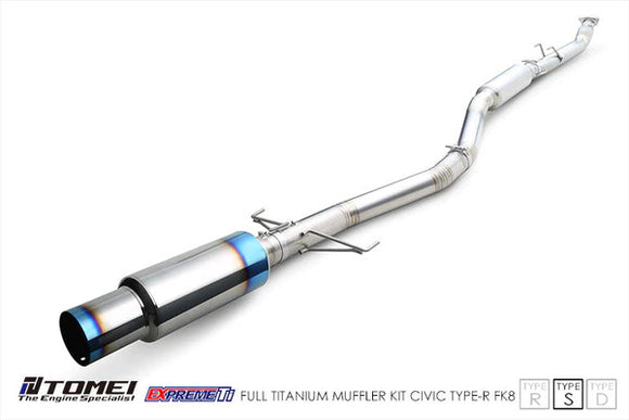 TOMEI EXPREME-TI TITANIUM EXHAUST: CIVIC TYPE R FK8 (TYPE-S STYLE)