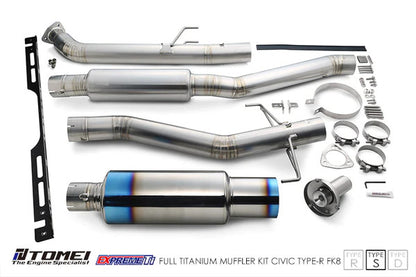 TOMEI EXPREME-TI TITANIUM EXHAUST: CIVIC TYPE R FK8 (TYPE-S STYLE)