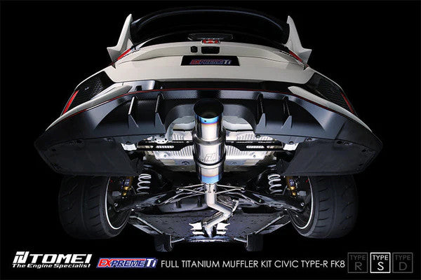 TOMEI EXPREME-TI TITANIUM EXHAUST: CIVIC TYPE R FK8 (TYPE-S STYLE)
