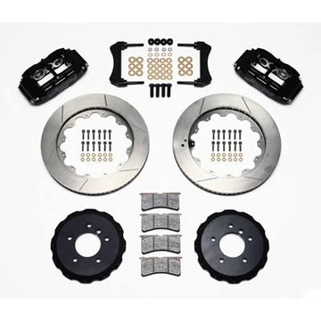 HONDA CIVIC FASTBRAKES STREET/ADVANCED TRACK 12.9" BRAKE KIT WILWOOD 6 POT CALIPERS W/ SLOTTED 2 PIECE ROTORS